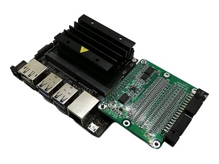 AIO-32/0RA-IRCをスタックしたNVIDIA Jetson Nano 開発者キット